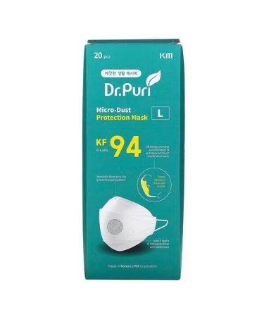 Dr. Puri Disposable KF94 ( N95 / KN95/ FFP2 ) Mask 20 Masks