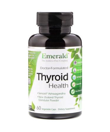 Emerald Laboratories Thyroid Health 60 Vegetable Caps