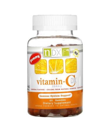 Natural Dynamix (NDX) Vitamin-C DX 254 mg 60 Gummies