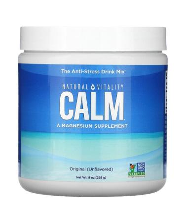 Natural Vitality CALM The Anti-Stress Drink Mix Original (Unflavored) 8 oz (226 g)