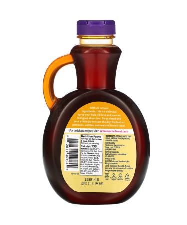 Wholesome Organic Pancake Syrup | 20 fl oz - Natural Sweetness for Delicious Breakfasts - Buy Online on GoSupps.com