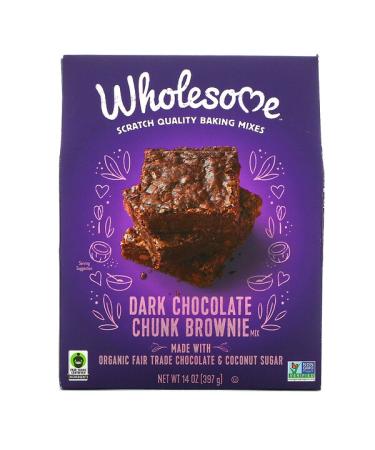 Wholesome Dark Chocolate Chunk Brownie Mix 14 oz (397 g)