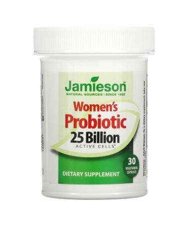 Jamieson Women's Probiotic 25 Billion - 30 Vegetarian Capsules for Digestive Health - Buy Online on GoSupps.com