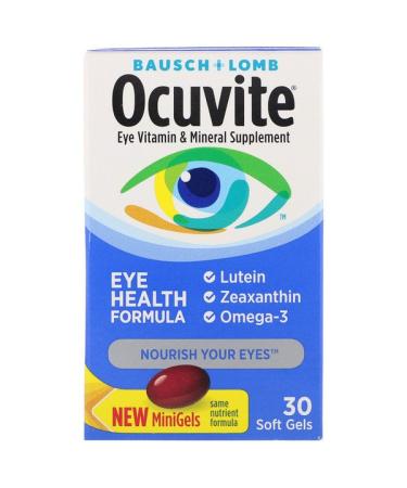Ocuvite Eye Health Formula 30 Soft Gels