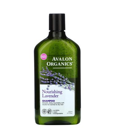 Avalon Organics Shampoo Nourishing Lavender 11 fl oz (325 ml)