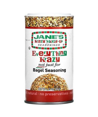 Jane's Krazy Everything Krazy Not Just for Bagel Seasoning 2.75 oz (78 g)