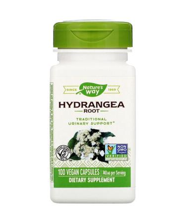 Nature's Way Hydrangea Root 740 mg 100 Vegan Capsules