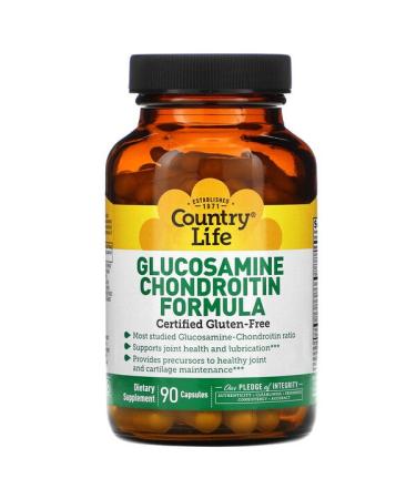 Country Life Glucosamine Chondroitin Formula 90 Capsules