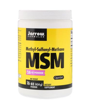 Jarrow Formulas MSM Powder 16 oz (454 g)