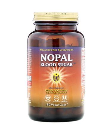 HealthForce Superfoods Nopal Blood Sugar 180 VeganCaps