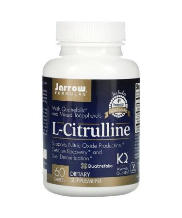 Jarrow Formulas L-Citrulline 60 Tablets