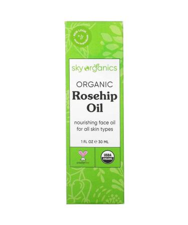 Sky Organics Organic Rosehip Oil 1 fl oz (30 ml)