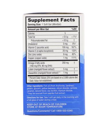 Ocuvite Eye Health Formula - 30 Soft Gels for Vision Support - Buy Online on GoSupps.com