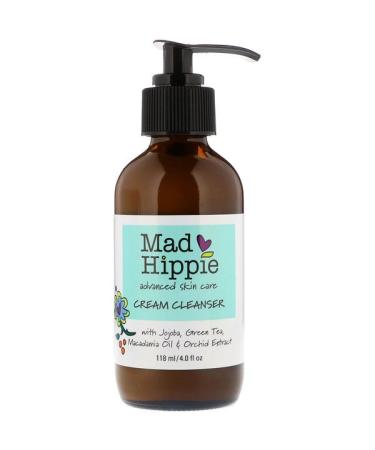 Mad Hippie Skin Care Products Cream Cleanser 13 Actives 4.0 fl oz (118 ml)