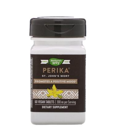 Nature's Way Perika St. John's Wort 300 mg 60 Vegan Tablets