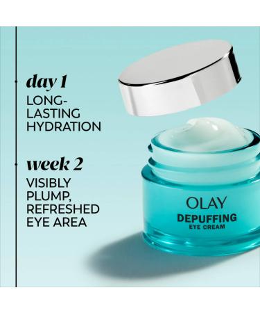 Olay Hydrating Gel Eye Cream with Hyaluronic Acid - 0.5 Oz. - Buy Online on GoSupps.com