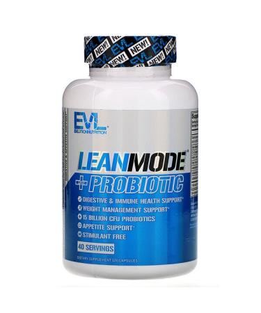 EVLution Nutrition LeanMode + Probiotic 120 Capsules