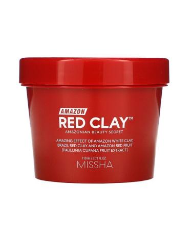Missha Amazon Red Clay Pore Beauty Mask 3.71 fl oz (110 ml)