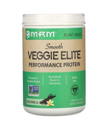 MRM Smooth Veggie Elite Performance Protein Rich Vanilla 6 oz (170 g)