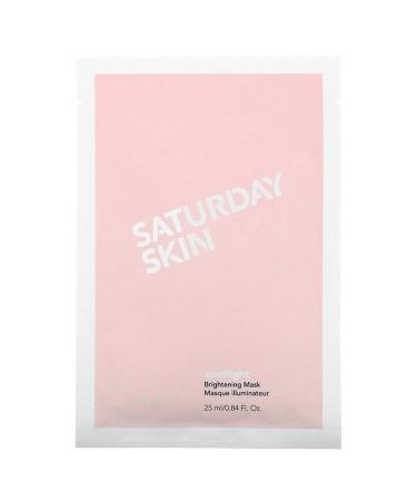Saturday Skin Spotlight Brightening Beauty Mask 5 Sheets 0.84 fl oz (25 ml) Each