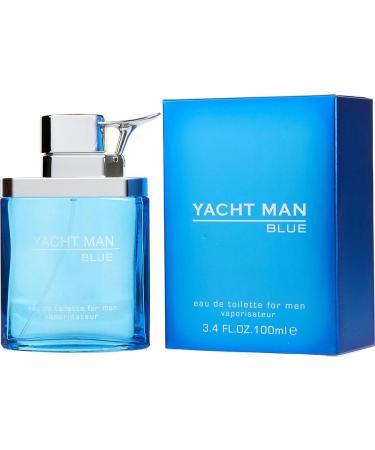 YACHT MAN BLUE by Myrurgia - EDT SPRAY 3.4 OZ - MEN