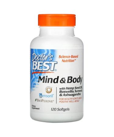 Doctor's Best Mind & Body 120 Softgels