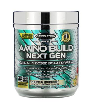 Muscletech Amino Build Next Gen White Raspberry - 9.98 oz (283 g)