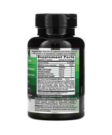 Emerald Laboratories Allergy Health - Doctor-Formulated 120 Vegetable Caps - Buy Online on GoSupps.com