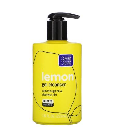 Clean & Clear Lemon Gel Cleanser 7.5 fl oz (222 ml)