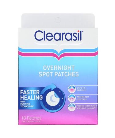 Clearasil Overnight Spot Patches 18 Patches