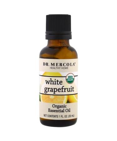 Dr. Mercola Organic Essential Oil White Grapefruit 1 oz (30 ml)