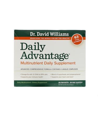 Dr. Williams Daily Advantage Multinutrient Daily Supplement 60 Packets