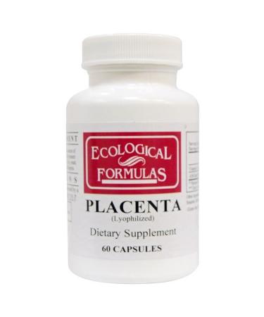 Ecological Formulas Placenta (Lyophilized) 60 Capsules