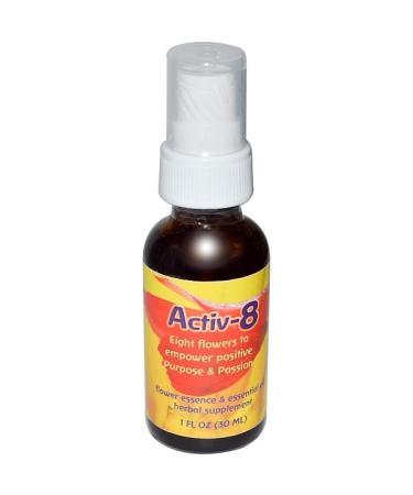 Flower Essence Services Activ-8 Flower Essence & Essential Oil 1 fl oz (30 ml)