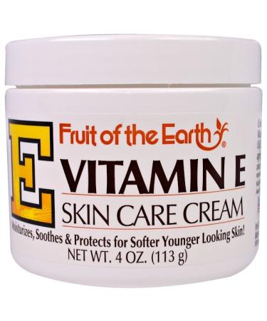 Fruit of the Earth Vitamin E Skin Care Cream 4 oz (113 g)