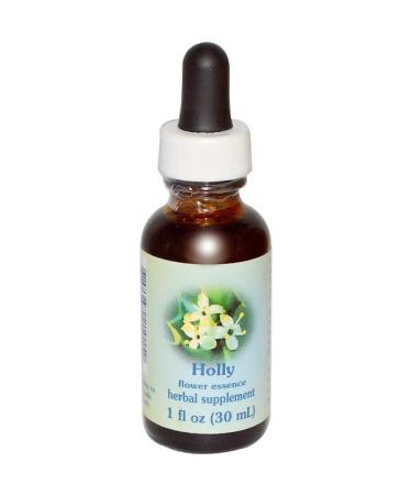 Flower Essence Services Healing Herbs Holly Flower Essence 1 fl oz (30 ml)