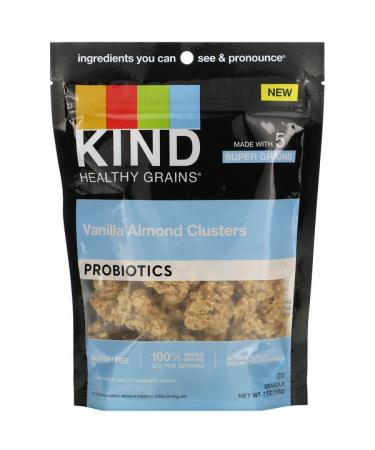 KIND Bars Healthy Grains Probiotic Vanilla Almond Clusters  7 oz (198 g)