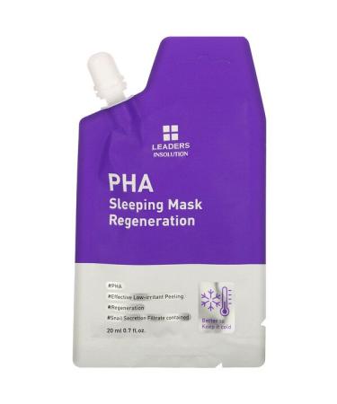 Leaders PHA Sleeping Beauty Mask Regeneration 0.7 fl oz (20 ml)