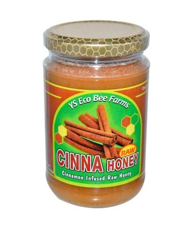 Y.S. Eco Bee Farms Raw Cinna Honey 13.5 oz (383 g)