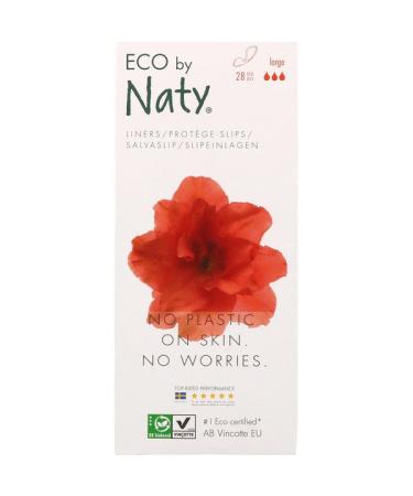 Naty Panty Liners Large 28 Eco Pieces