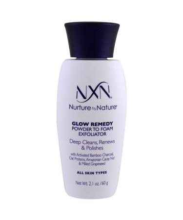 NXN Nurture by Nature Glow Remedy Powder to Foam Exfoliator All Skin Types 2.1 oz (60 g)