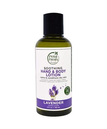 Petal Fresh Pure Soothing Hand & Body Lotion Lavender 3 fl oz (90 ml)