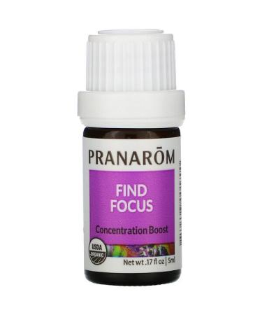 Pranarom Essential Oil Find Focus .17 fl oz (5 ml)