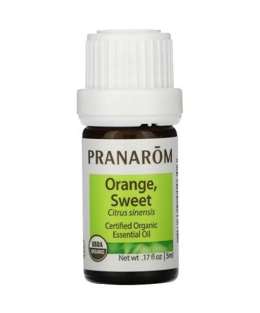 Pranarom Essential Oil Orange Sweet .17 fl oz (5 ml)