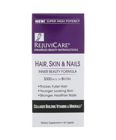 Rejuvicare Hair Skin & Nails Inner Beauty Formula 30 Caplets