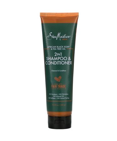 SheaMoisture Men 2-in 1 Shampoo & Conditioner 10.3 fl oz (305 ml)