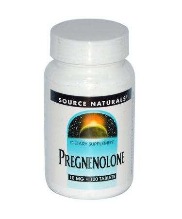 Source Naturals Pregnenolone 10 mg 120 Tablets