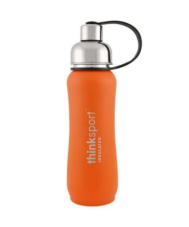 Think Thinksport Insulated Sports Bottle Orange 17 oz (500ml)