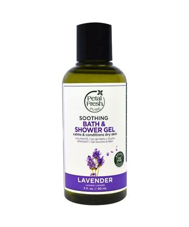 Petal Fresh Pure Soothing Bath & Shower Gel Lavender 3 fl oz (90 ml)