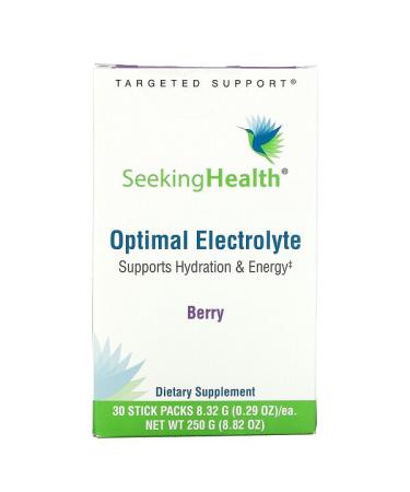 Seeking Health Optimal Electrolyte Berry 30 Stick Packs 0.29 oz ( 8.32 g) Each